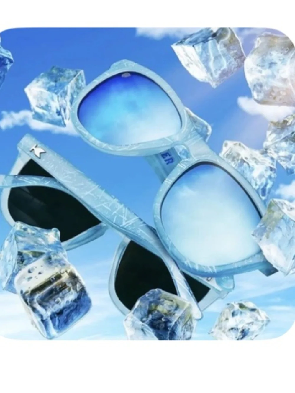 Knockaround IceBreaker limited edition color change sunglasses- premiums